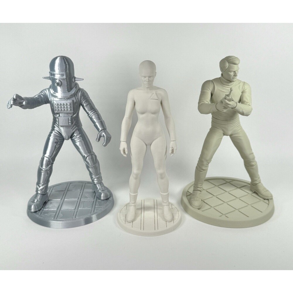 Starship Invasion Movie Set of Three 8 Inch Toys ￼